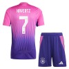 Officiële Voetbalshirt + Korte Broek Duitsland Kai Havertz 7 Uit EK 2024 - Kids